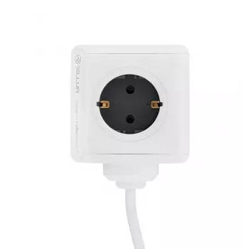 Power strip Tellur Power Cube Extended 4 Outlets 2 USB ports