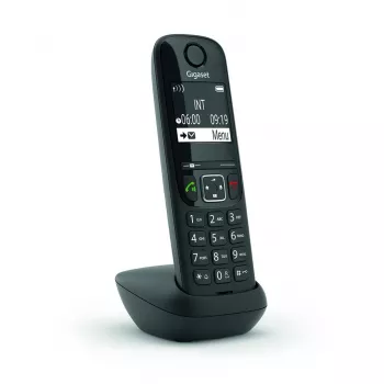 Analog/DECT telephone Gigaset AS690HX Wireless handset Caller ID Black