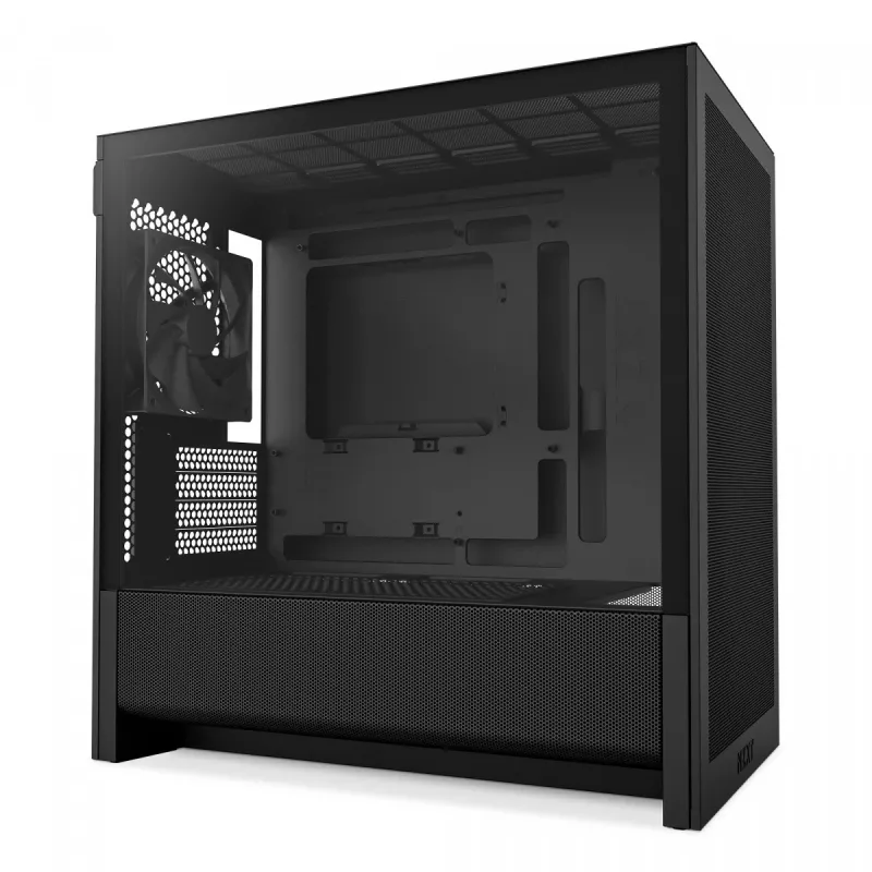 NZXT H3 Flow Micro ATX Airflow Case - Black