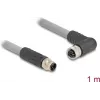 DeLOCK 80542 sensor/actuator cable 1 m RST M12 Grey