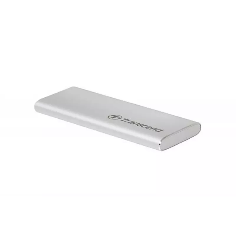 Portable SSD Transcend ESD260C 500GB USB Type-C 3.2 Gen 2, Silver