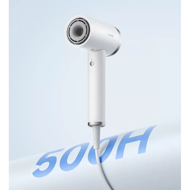 Hair dryer Xiaomi GSHGL01LX 1600 W, 110000 RPM motor, 62 m/s air speed, Silver/White, 1.7 m cord