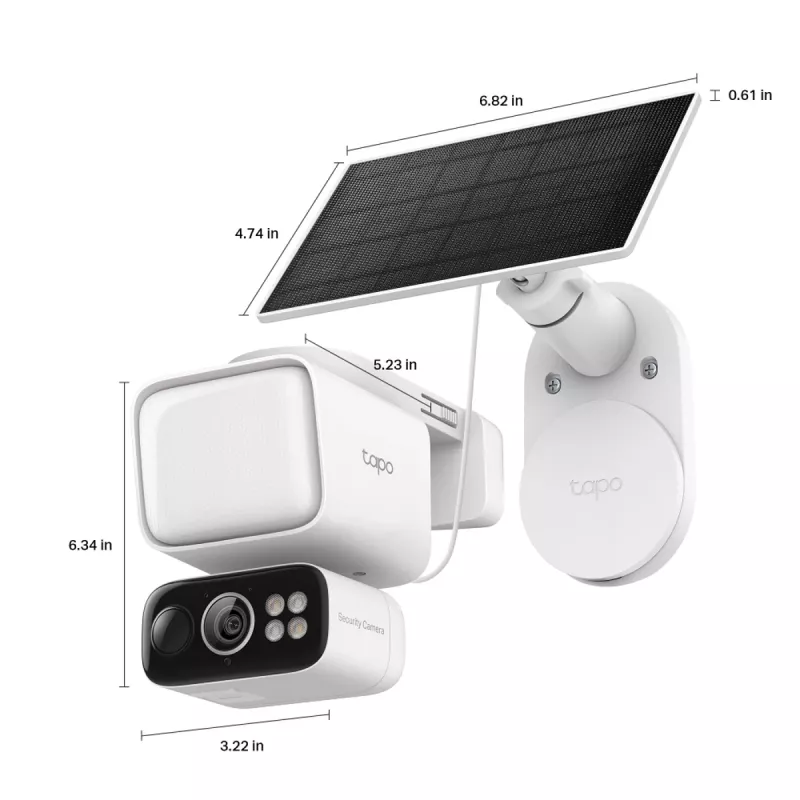 TP-Link TAPO C615F KIT security camera Dome IP security camera Outdoor 2304 x 1296 pixels Ceiling/Wall/Pole
