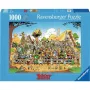 Puzzle Ravensburger 1000 pcs Colour puzzle (Cartoons) — 700 mm width, age 14+