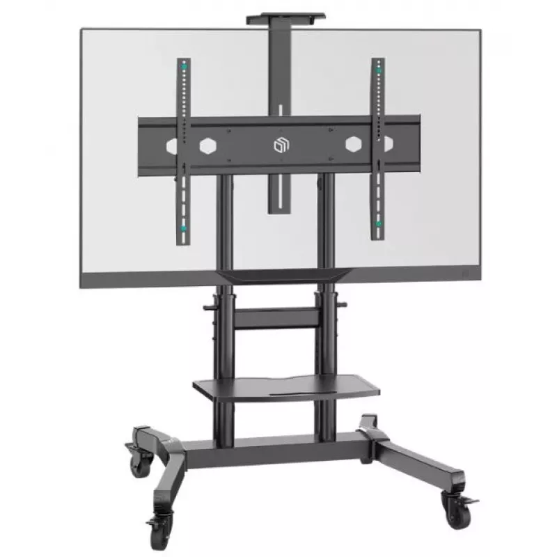 ONKRON TS1891-B Mobile tilting stand for TVs 50‘-90’, max. 100 kg, black