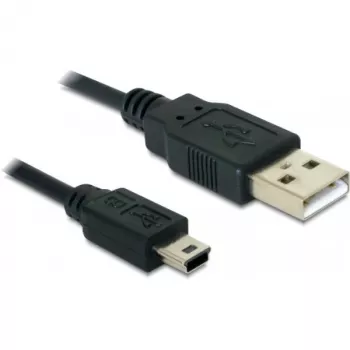 USB cable DeLOCK 82273 USB 2.0 1 m USB A Mini-USB B Black