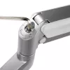 Monitor mount LogiLink BP0086 81.3 cm (32 inch) Desk Silver