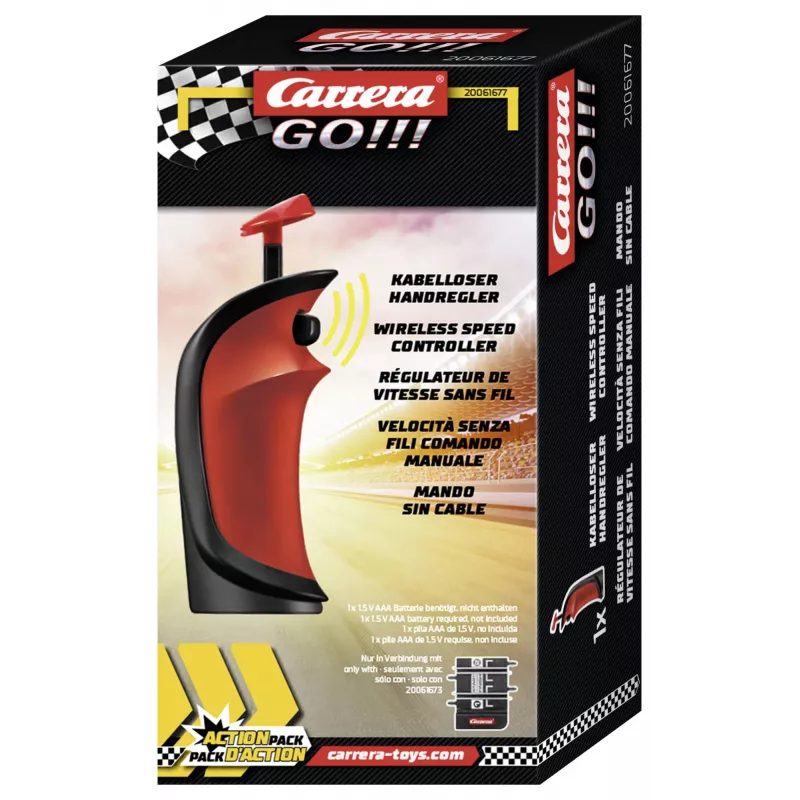 Wired/Wireless Hand Controller CARRERA 20061677 for Carrera GO!!! Slot Car Racing