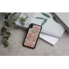Protective smartphone case iKins for iPhone XS / iPhone X, diamond pattern, black