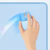 XXL desk pad for mouse and kayboard, blue