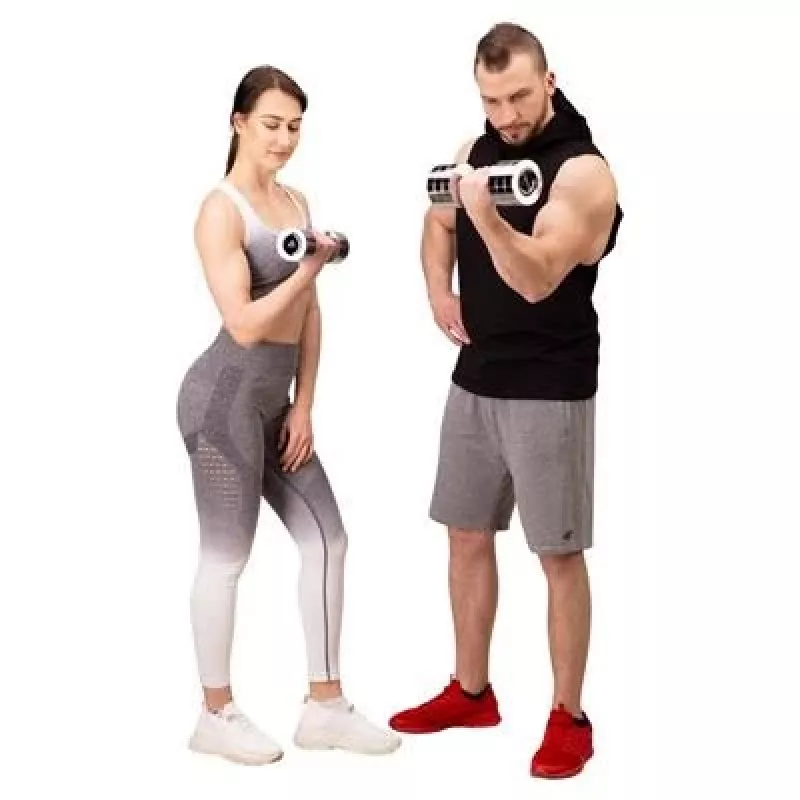 Chrome dumbbells 2x10 kg HMS CHD10