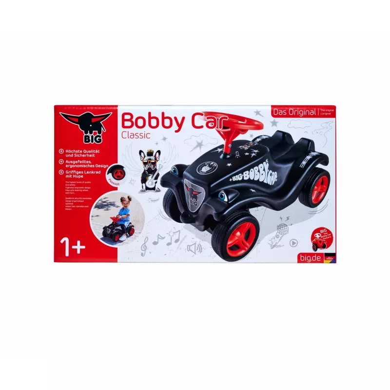 Ride-on toy Simba-Dickie BIG Bobby Car Classic Little Rocker — black/red, model 800056144