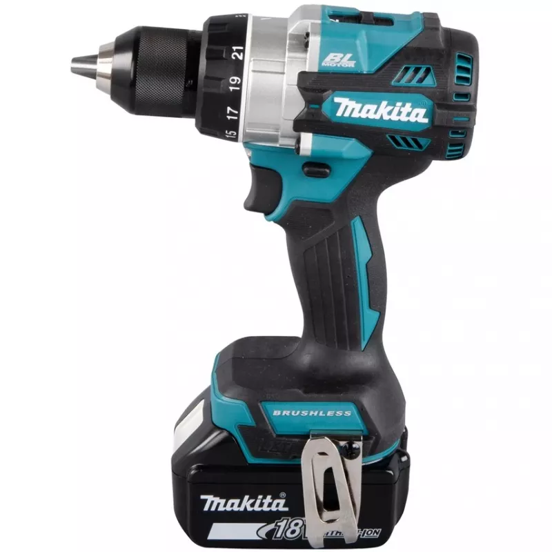 Makita DDF486RTJ drill 2100 RPM 2.6 kg Black, Blue
