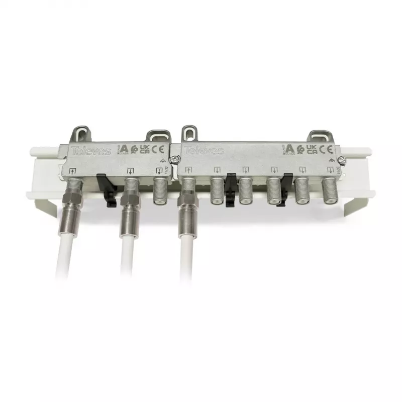 Splitter Televes 6-way VT612FZ 5–1218 MHz 12 dB