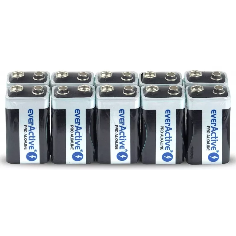Battery Alkaiczna EverActive Pro Alkaline 6LR61 9V