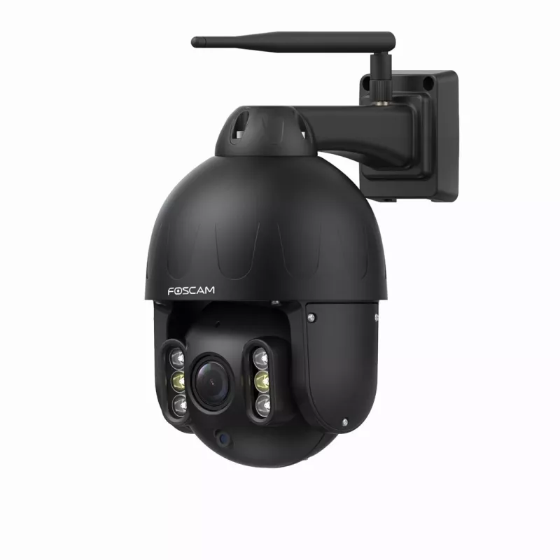IP dome surveillance camera Foscam SD8P 8MP, 4K 3840x2160, 4x optical zoom, PTZ, IR 50 m, Wi‑Fi, MicroSD up to 256 GB