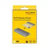 PCI Express x16 Card DeLOCK 90566 NVMe M.2 Key M