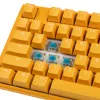 Ducky One 3 Yellow Gaming Keyboard, RGB LED - MX-Blue (US)