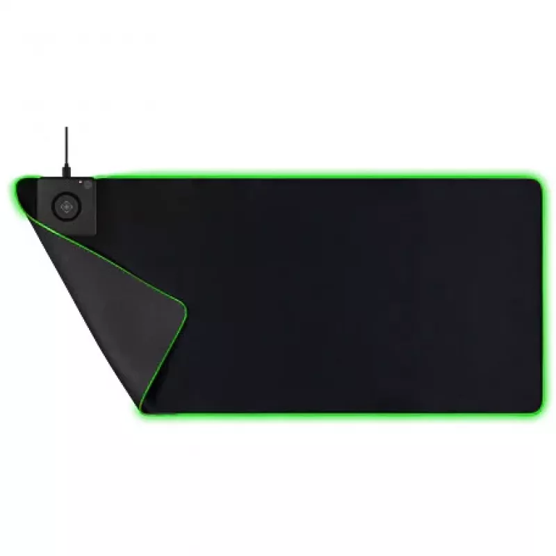 Deltaco GAM-092 - Black - Monochrome - Neopren - USB - Gaming Mouse Pad