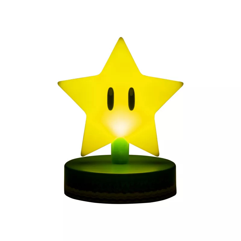 Table lamp Paladone Super Mario Super Star Icon Light — decorative LED night light