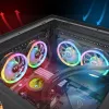Fan Thermaltake SWAFAN 14 RGB 14 cm Black 500-2000 RPM