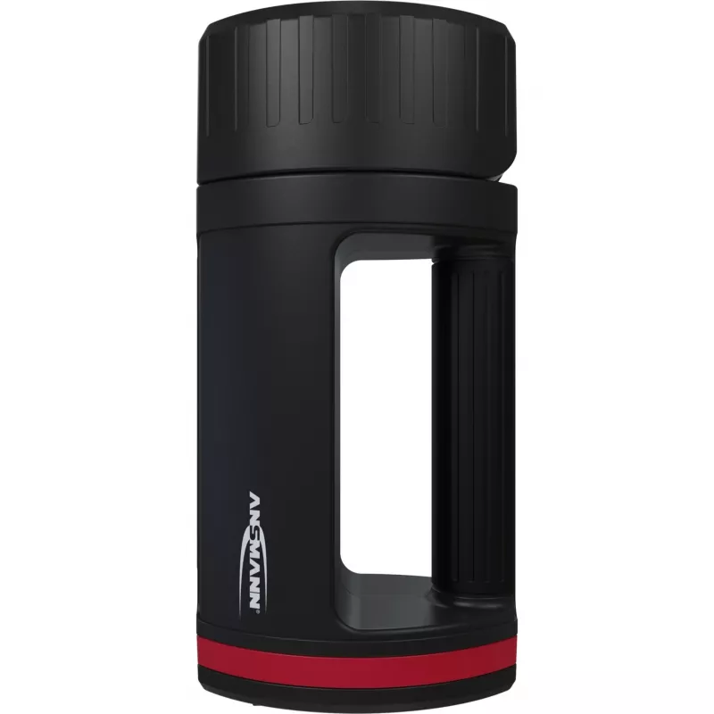 Hand flashlight Ansmann HS20R Pro Black Red LED 10400 mAh