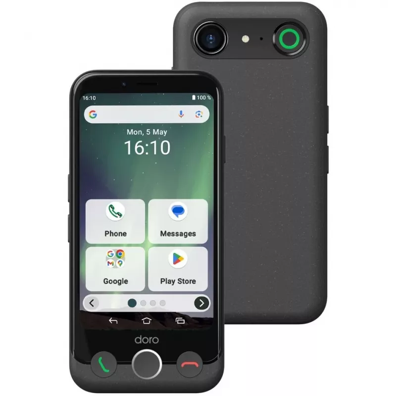 Smartphone Doro Aurora A10 4.5 inch 4 GB 64 GB Black