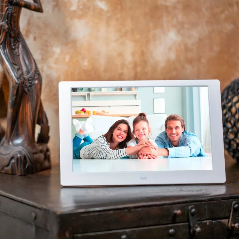 Digital photo frame SENCOR SDF 1081 W — model SDF 1081 W, white