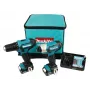 Makita CLX224A Battery Toolbox 12V MAX; 2 x 2.0 Ah