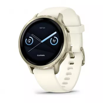 Smartwatch GARMIN Venu 4, 41 mm gold case, 1.2 inch AMOLED 390×390, GPS, Wi‑Fi, 5 ATM, 10-day battery