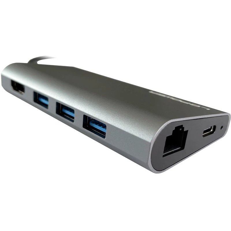 Laptop Dock LC-Power LC-HUB-C-MULTI-5 USB 3.2 Gen 1 Type-C Wired