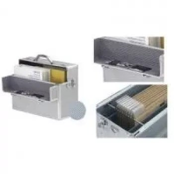 ALUMAXX Pilotenkoffer ALPHA, Aluminium, Silver (45100)