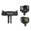 Magnetic two-claw adapter Telesin OA-TPM-T04 for DJI Action 4/3 camera