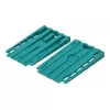 Flooring tool Wolfcraft 6975000 for laminate and parquet, grey, pack of 3