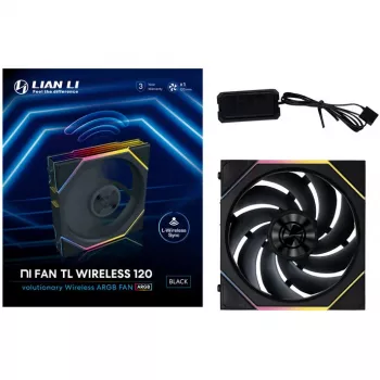 Lian Li UNI FAN TL 120mm ARGB Case Fan - Black