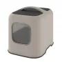 Hooded litter box Rotho BIALA Beige 395×510×443 mm, plastic with spatula