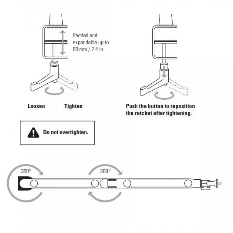 Microphone Arm Elgato Wave Mic Arm Low Profile — adjustable low-profile boom for studio and streaming