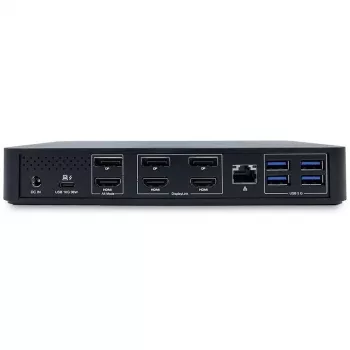 TERRA 1480375 laptop dock/port replicator Wired USB 3.2 Gen 1 (3.1 Gen 1) Type-C Black