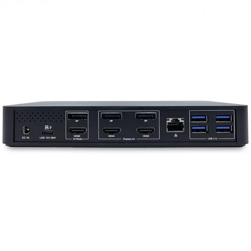 TERRA 1480375 laptop dock/port replicator Wired USB 3.2 Gen 1 (3.1 Gen 1) Type-C Black