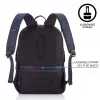 Casual backpack XDDESIGN Bobby Soft with 15.6 inch laptop compartment, 16 L, navy, PET