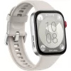 Huawei Watch Fit 3 - Aluminium Alloy - Smart Watch with Strap - Leather - White - Wrist Size: 120-190 mm - Display 4.6 cm (1.82) - Bluetooth