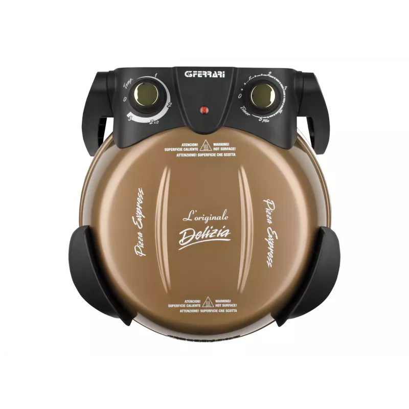 Pizza Maker G3 Ferrari Delizia 1 Pizza 1200W Black Bronze
