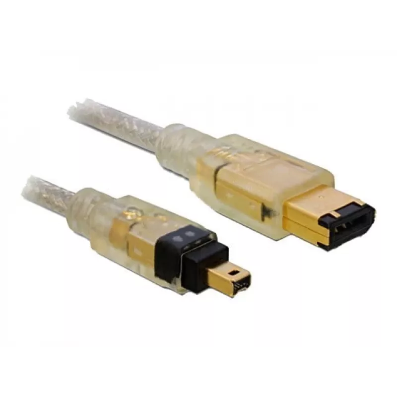 FireWire A/A Cable DeLOCK 2.0m Grey