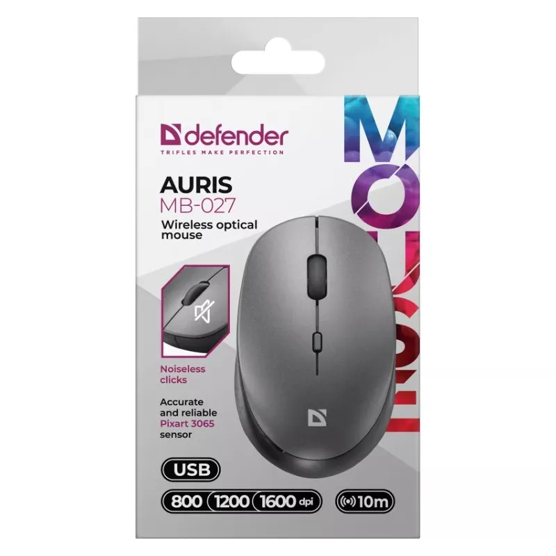 Wireless mouse DEFENDER AURIS MB-027 interface