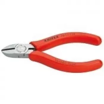 Knipex diagonal cutters l.110mm head pol. ball nose max.1,2mm