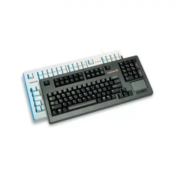 Wired Cherry TouchBoard G80-11900 Swiss layout black keyboard, 105 keys, USB, 1.75 m cable