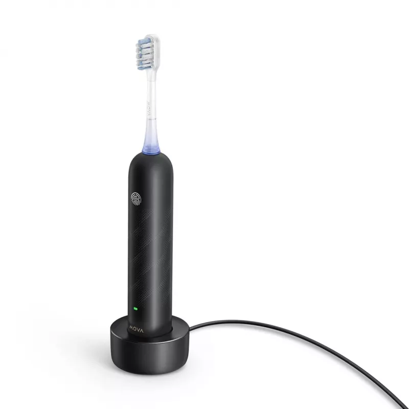 Electric sonic toothbrush MOVA Fresh Pro Adult Black with built-in Li‑Ion battery, 4 brushing modes