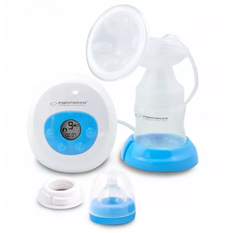 Breast pump ESPERANZA ECM001B electronic, capacity 1550 ml, AC/battery