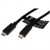 USB Cable ROLINE 11.02.9056 0.5m USB 3.2 Gen 2 10 Gbit/s USB C Black