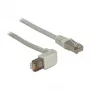 Networking Cable DeLOCK 0.5m Cat.6 RJ-45 S/FTP Grey